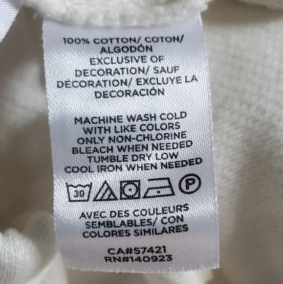 Lou & Grey Cream Polka Dot Embroidered jogger pants‎ with pockets Size Medium - Picture 9 of 12